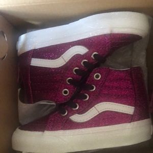 Vans high top sneakers